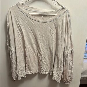 Free people pale blue top